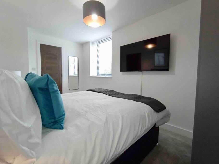 Luxury 2 Bed 2 Bath Flat Near Old Trafford Apartment Manchester Exterior photo